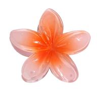 4 Stücke Pinces À Cheveux, Pinces À Cheveux Fleur, Grandes Pinces À Griffes Antidérapantes, Hawaiian Flower Hair Clips Claw, Pratique Et Beau, Durable Et Robuste, N'abîme Pas Les Cheveux