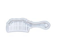 4 Styles De Peigne En Silicone Outil Production Résine Époxy Peut Être Utilisé Pour Fabriquer Du Maquillage Décoration La Maison Bijoux Moules D'art Pour Le Moulage 'artisanat 'art Le