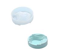 4 styles uniques de moules en silicone pour plâtre, loisirs créatifs, léger et multi-usage, moule en plâtre portable
