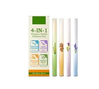 4 Stylos Diffuseurs Bien-être aux Plantes, Respiration & Sommeil, 6 ml | Stylos diffuseurs nomades aux plantes : souffle frais, détente, esprit clair, énergie ; inhalation 2-3 secondes.