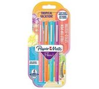4 Stylos Feutres Tropical - Flair! - Paper Mate
