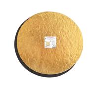 4 Supports à gâteaux or et noir - 30 cm