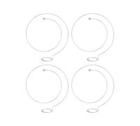 4 Supports de Cordon, Support de Loupe Horlogers, Bandeau de Lentille de Loupe, Bandeau de Support de Lunettes de Bijoutiers