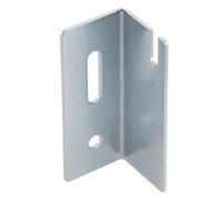 4 supports de fixation universels pour radiateur Suki argent 30 x 75 x 2mm