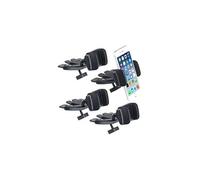 Lescars 4 supports pour smartphone sur lecteur CD voiture