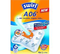 4 Swirl A06 Sacs d'aspirateur pour AEG-Electrolux Vampyrino E original, EC