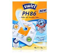 4 Swirl PH86 Sacs d'aspirateur d'origine pour AEG Oxy3System aos9310, 9330 9352