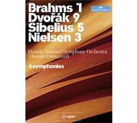 Dausgaard – 4 symphonies (Brahms, Dvorak, Sibelius, Nielsen) – C Major Entertainment