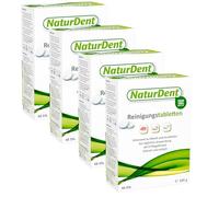 4 tablettes de nettoyage NaturDent (48 pièces)