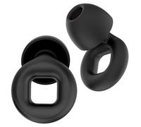 4 Tailles Quiet Bouchons d'Oreille, Bouchons d'Oreille à Réduction de Bruit, Protections Auditives Intra-auriculaires, Boule Quies Réutilisables, pour Sommeil Travail Voyages, Unisexe, Noir