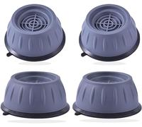 4 tapis de pied de machine à laver pour anti - vibration, anti - marche, anti - bruit, anti - dérapant, anti - vibration tapis de pied de machine à laver en caoutchouc