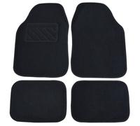 4 Tapis Universel En Moquette Noir Norauto Unikar