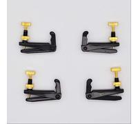 4 Tendeurs Violon (4/4 et 3/4) Soundman® - Accordeurs Violin Fine Tuners - Design traditionnel (noir, vis doré) - 4 pièces