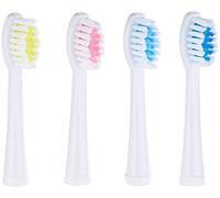 4 Têtes De Brossage Pour Brosse À Dents Sonique Szb-220 (4 Coloris)