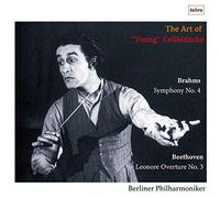 チェリビダッケ、若き日の名演 ~ ベートーヴェン : 「レオノーレ」 序曲 | ブラームス : 交響曲 第4番 (The Art of ''Young'' Celibidache ~ Brahms : Symphony No.4 | Beethoven : Leonore Overture No.3 / Berliner Philharmoniker) [CD] [国内プレス] [日本語帯解説付]