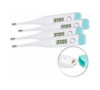 4 Thermomètres Corporels Digitaux Avec Alerte Fièvre