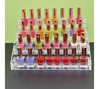 4-Tier Clear Acrylic Display Stand - Versatile Organizer for Perfumes, Cosmetics, Jewelry and Snacks with Multi-Layer Design and Long lasting Construction