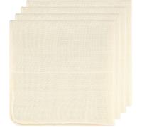 4 Tissus Mousseline Cuisine 50x50cm, Filtre Étamine Confiture Réutilisable Fromage Beurre Égouttage