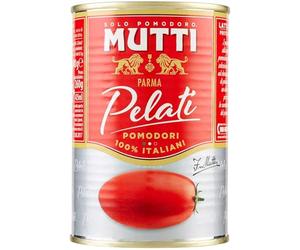 4 tomates prunes pelées Mutti Pomodori 400 g. 100% italien!