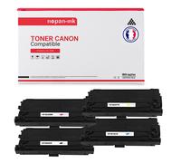 4 Toner pour CANON 040 BK (CF360X) + 040 C (CF361X) + 040 M (CF362X) + 040 Y (CF363X) Black + Cyan + Magenta + Jaune BK:12500 CMY:10000 Pages avec Canon LBP-710 Cx Canon LBP-710 Series Canon LBP-712 C