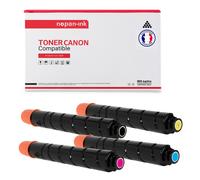 TONER CEXV29 : (2790B002) + (2794B002) + (2798B002) + (2802B002) C-EXV29 Noir + Cyan + Magenta + Yellow x 4 Compatible pour CANON- Canon imageRUNNER