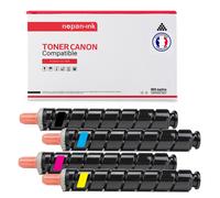 4 Toner pour CANON CEXV34 Black + Cyan + Magenta + Yellow 23000 Pages avec Canon imageRUNNER ADVANCE 2020C 2030C C2020i C2020L C2025 C2025i C2030 C2030i C2220 C2225 C2230 Canon IR Advance 2020C 2030C