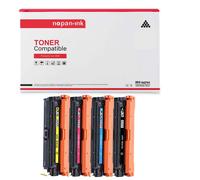 4 Toner pour HP W2010A/W2011A/W2012A/W2013A Multi-couleurs 13.000 Pages avec LaserJet Tank 1504w, LaserJet Tank 2504dw, LaserJet Tan
