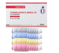 4 Toner pour KONICA MINOLTA TN-612 Black + Cyan + Magenta + Jaune 37500/Black-25000/COULEUR Pages avec Konica Minolta Bizhub Pro C5501 C6501 E C6501 EP OCE CS 655 Pro Develop Ineo + 6501 Ineo Plus 550