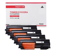 4 Toner pour KYOCERA TK17 Black 6000 Pages avec Kyocera FS-1000 Kyocera FS-1000 Arztdrucker Kyocera FS-1000 N Kyocera FS-1000 Plus Kyocera FS-1000 Plus N Kyocera FS-1000 Plus PS Kyocera FS-1000 Plus P