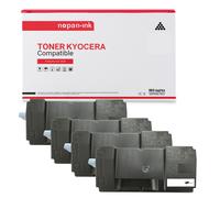 TONER TK3130 TK3130 Noir x 4 Compatible pour KYOCERA- Kyocera ECOSYS M 3550 idn Kyocera ECOSYS M 3560 idn Kyocera FS-4200 DN Kyocera FS-4300 DN