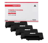 4 Toner pour KYOCERA TK320 Black 15000 Pages avec Kyocera FS-3900 DN Kyocera FS-3900 DTN Kyocera FS-4000 DN Kyocera FS-4000 DTN