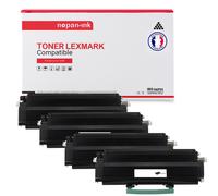 TONER E250A11E E250A11E Noir x 4 Compatible pour LEXMARK-NOPAN-INK Lexmark E250 E250 D E250 DN E250 N E250 Series E350 E350 D E350 DN E350 Series E352 E352 DN Optra E250 Optra E250 D Optra E250 DN Opt