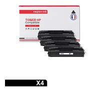 4 Toner pour P C4092A EP22 Black 2500 Pages avec P LaserJet 1100A-SE P LaserJet 1100A-XI Canon LBP22X P LaserJet 1100 P LaserJet 1100a P LaserJet 1100se P LaserJet 1100xi P LaserJet 3200 P LaserJet 32