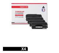 4 Toner pour P Q7553X Black 7000 Pages avec P LaserJet 1320 P LaserJet 1320n P LaserJet 1320nw P LaserJet 1320tn P LaserJet 3390 P LaserJet 3392 P LaserJet P2015 P LaserJet P2015d P LaserJet P2015dn P