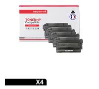 4 Toner pour P Q7570A Black 15000 Pages avec P LaserJet M5035 P LaserJet M5035xs MFP P LaserJet M5025 P LaserJet M5035x