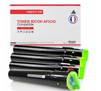 TONER 842057 842057 + 842060 + 842059 + 842058 Noir + Yellow + Magenta + Jaune x 4 Compatible pour RICOH AFICIO-NOPAN-INK Rico Aficio MP C 2030 Rico Aficio MP C 2050 Rico Aficio MP C 2050 spf Rico Afi