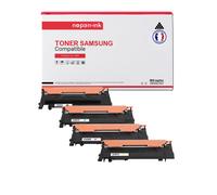 TONER CLT-K406S ELS + CLT-C406S ELS + CLT-M406S ELS + CLT-Y406S ELS CLT-K406S ELS + CLT-C406S ELS + CLT Noir + Cyan + Magenta + Jaune x 4 Compatible