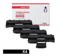 4 Toner pour XEROX 113R00730 Black 3000 Pages avec Xerox Paser 3200MFP