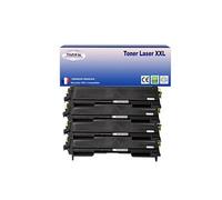 4 Toners compatibles avec Brother TN2000, TN2005 pour Brother MFC7220, MFC7225N, MFC7420, MFC7820, MFC7820N - 2 500 pages -