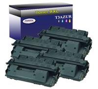 4 Toners compatibles avec HP Laserjet 4100N, 4100TN, 4101MFP remplace HP C4127X - 10 000p - T3AZUR G