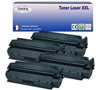 4 Toners compatibles remplaces HP C7115A, Q2613A, Q2624A - 2 500p - T3AZUR