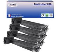 4 Toners compatibles remplaces HP CF256A (56A) Noir - 7 400p