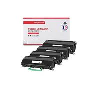 4 Toners - E360H11E (Noir) - Compatible pour LEXMARK