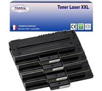 4 Toners Laser compatibles pour Samsung ML-1755, ML-1520P (ML-1710D3) - 3 000 pages - Noir -