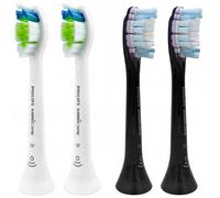 4 toothbrush head Embouts Originaux Philips pour brosses à dents électriques Diamond Clean et Gum Care