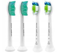4 toothbrush head Embouts Originaux Philips pour brosses à dents électriques Diamond Clean et ProResults