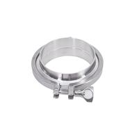 4" Tri Clamp x 102mm Pipe OD + PTFE Strip SUS304 Fitting Tri-Clamp Union Set