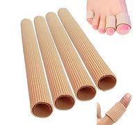 4 Tube Protecteur d'Orteils Antibactérien Hydratante, Manchon Couverture d'Doigts pour Soulagement de Douleur de Cors Cloques Callosités, Adoucir et Apaiser la Peau S