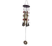 4 tubes 5 cloches Bronze Cour Jardin Extérieur Vie Carillons Cadeau