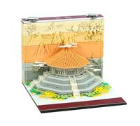 4 types chinois calendrier 3D château calendrier 3d calendrier 3d note artistique mémo bloc de papier cubes anniversaire note 2026 cadeau R6b4